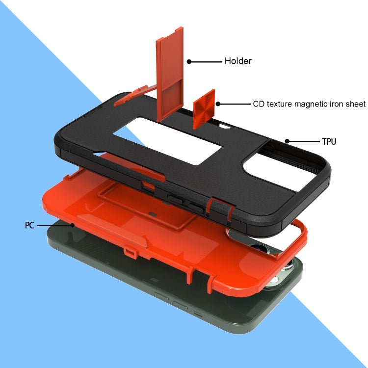 For Samsung Galaxy A12 Magnetic Holder Phone Case