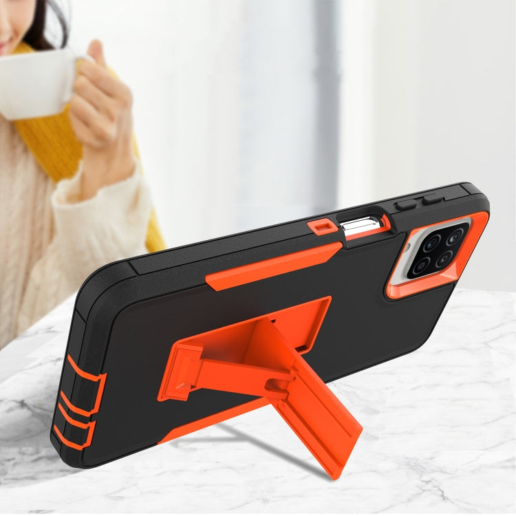 For Samsung Galaxy A12 Magnetic Holder Phone Case