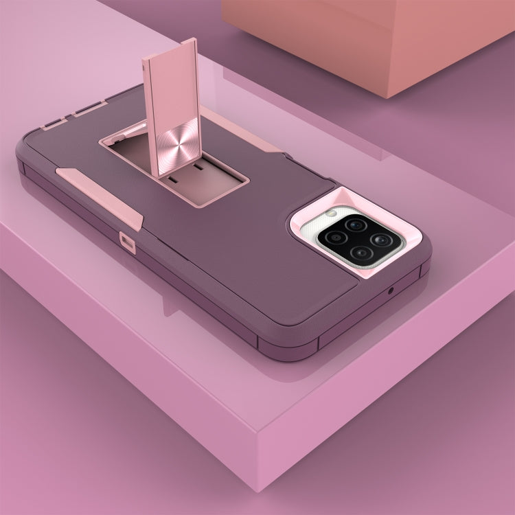 For Samsung Galaxy A12 Magnetic Holder Phone Case