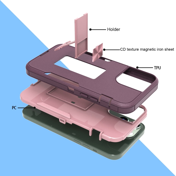 For Samsung Galaxy A12 Magnetic Holder Phone Case