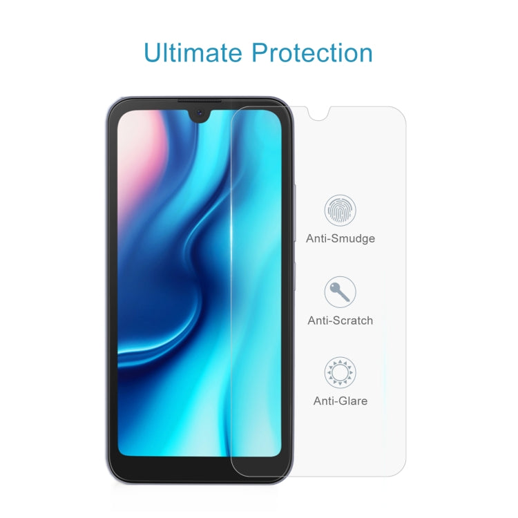 10 PCS 0.26mm 9H 2.5D Tempered Glass Film For Itel A37