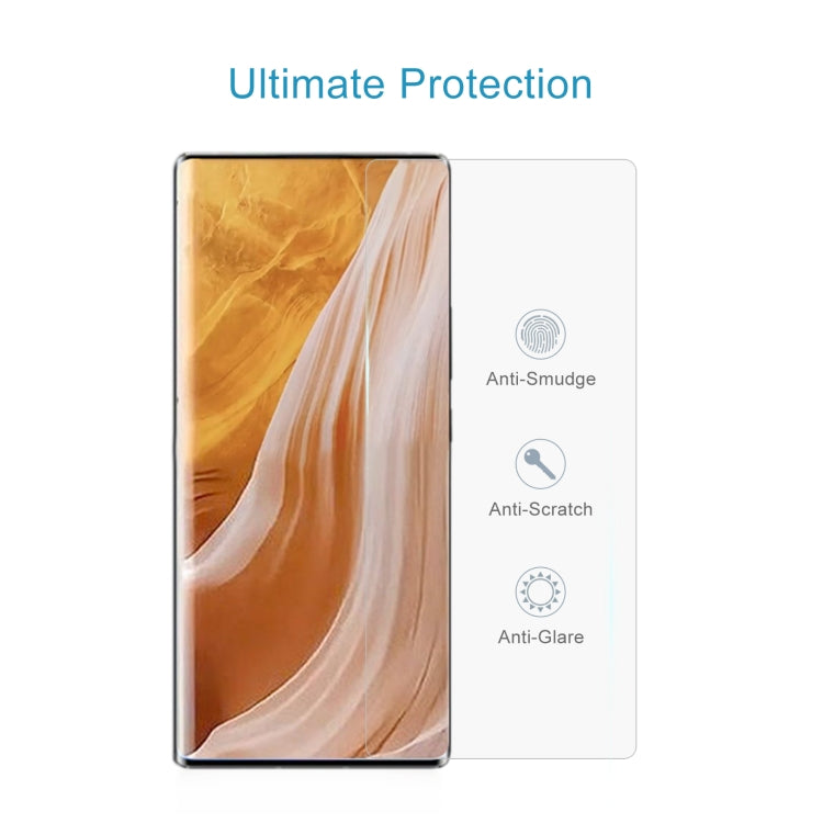 10 PCS 0.26mm 9H 2.5D Tempered Glass Film For ZTE Axon 40 Ultra