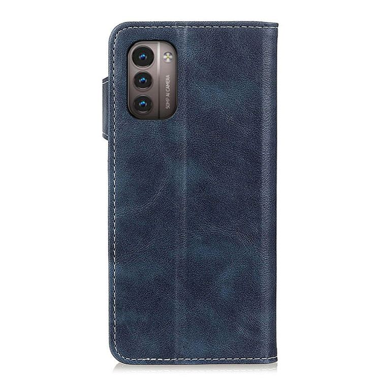 For Nokia G21 / G11 S-Type Stitching Calf Texture Leather Phone Case
