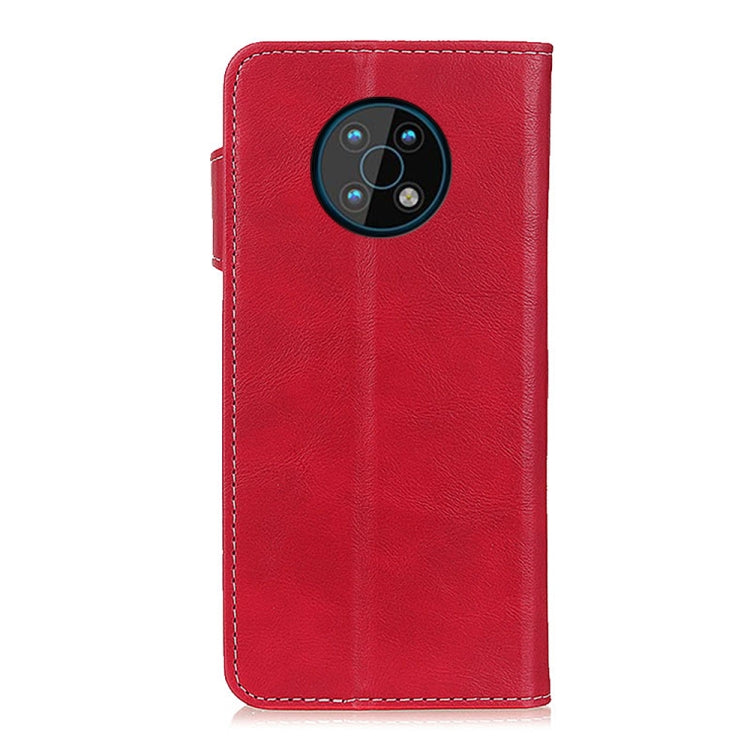 For Nokia G50 S-Type Stitching Calf Texture Leather Phone Case