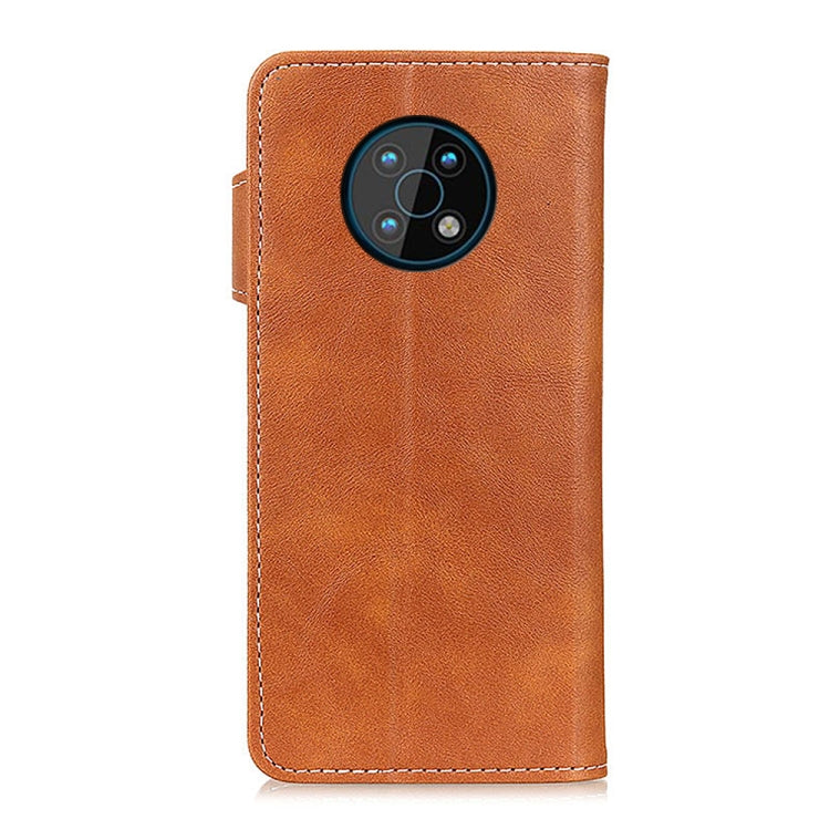 For Nokia G50 S-Type Stitching Calf Texture Leather Phone Case