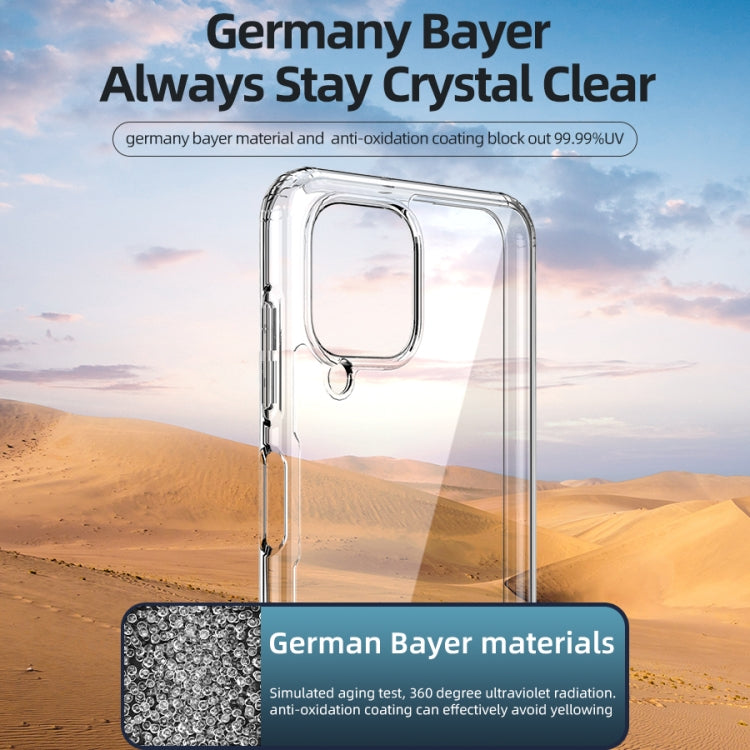 For Samsung Galaxy M53 Ice Crystal PC + TPU Phone Case
