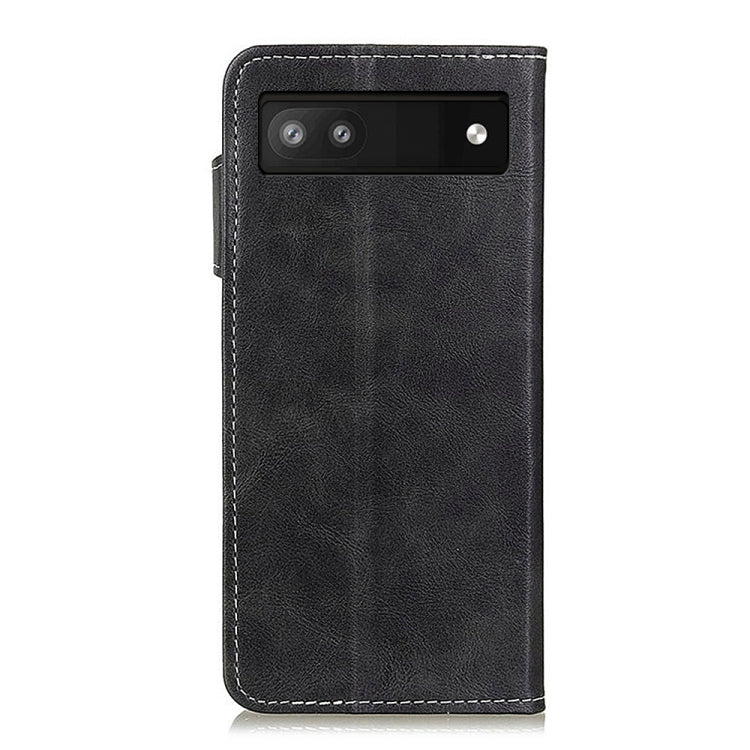 For Google Pixel 6a S-Type Stitching Calf Texture Leather Phone Case