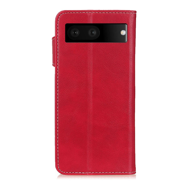 For Google Pixel 7 5G S-Type Stitching Calf Texture Leather Phone Case