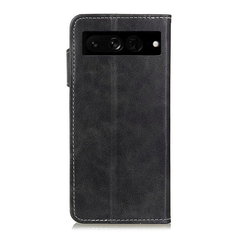 For Google Pixel 7 Pro 5G S-Type Stitching Calf Texture Leather Phone Case
