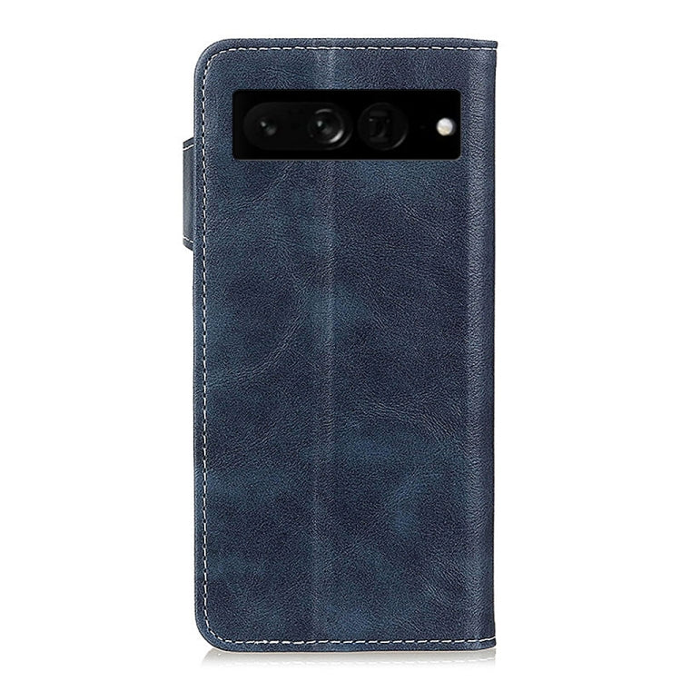 For Google Pixel 7 Pro 5G S-Type Stitching Calf Texture Leather Phone Case