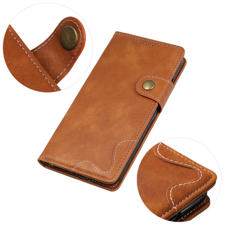 For Sony Xperia Pro-I S-Type Stitching Calf Texture Leather Phone Case