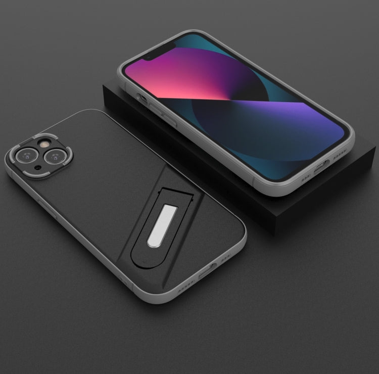 For iPhone 13 Invisible Holder TPU + PC Phone Case