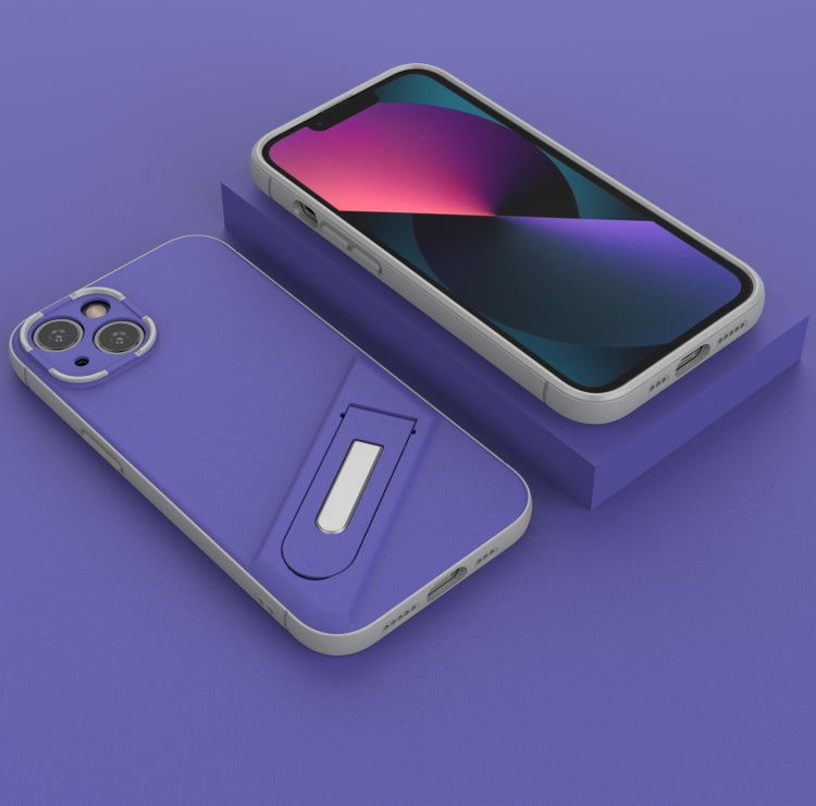 For iPhone 13 Invisible Holder TPU + PC Phone Case