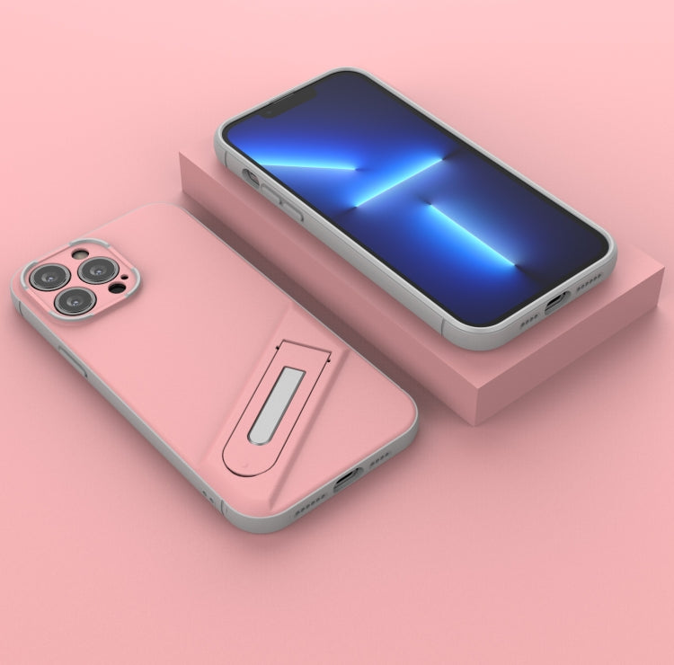 For iPhone 13 Pro Max Invisible Holder TPU + PC Phone Case