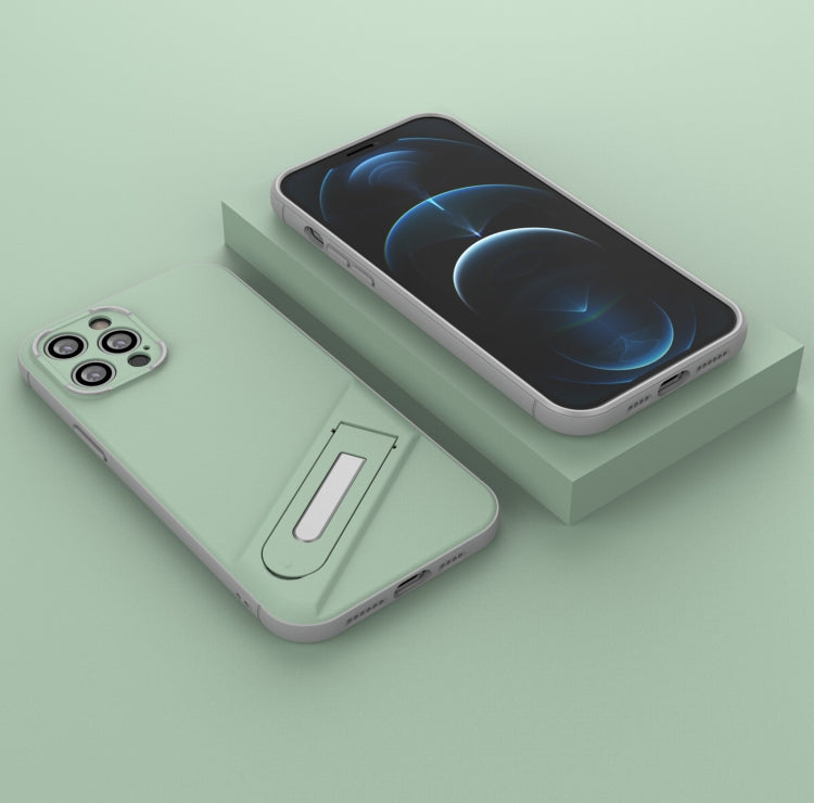For iPhone 12 Pro Max Invisible Holder TPU + PC Phone Case