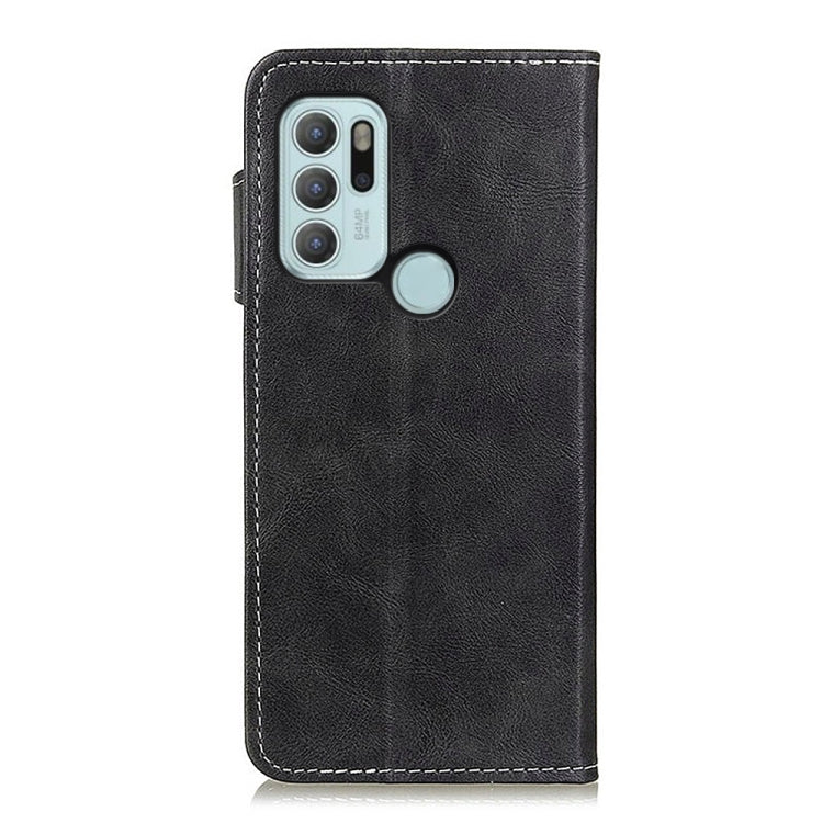 For Motorola Moto G60S S-Type Stitching Calf Texture Leather Phone Case