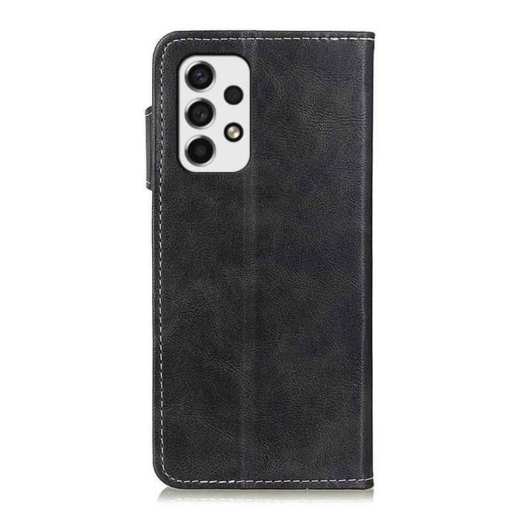 For Samsung Galaxy A53 5G S-Type Stitching Calf Texture Leather Phone Case