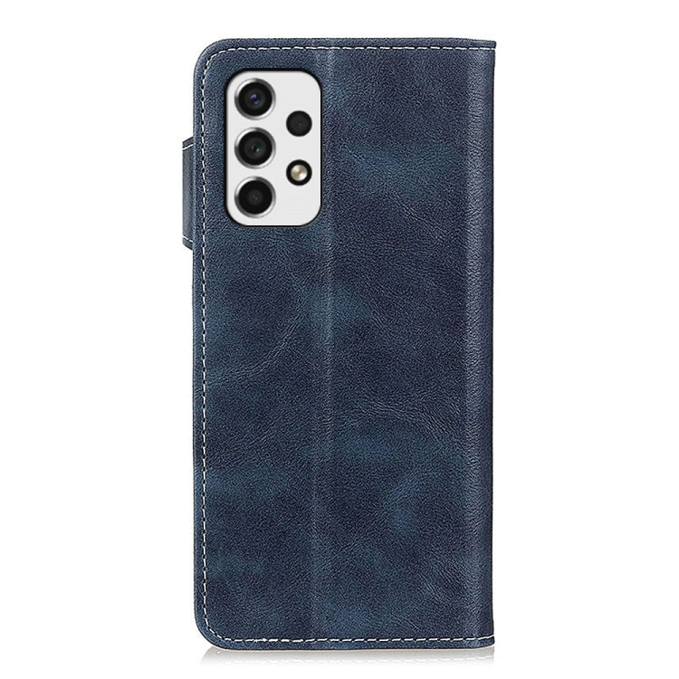 For Samsung Galaxy A53 5G S-Type Stitching Calf Texture Leather Phone Case