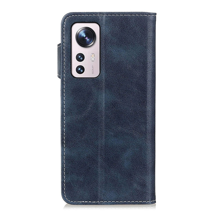 For Xiaomi Redmi Note 11S S-Type Stitching Calf Texture Leather Phone Case