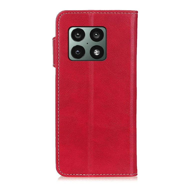For OnePlus 10 Pro S-Type Stitching Calf Texture Leather Phone Case