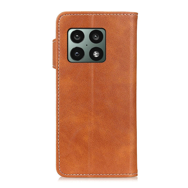For OnePlus 10 Pro S-Type Stitching Calf Texture Leather Phone Case