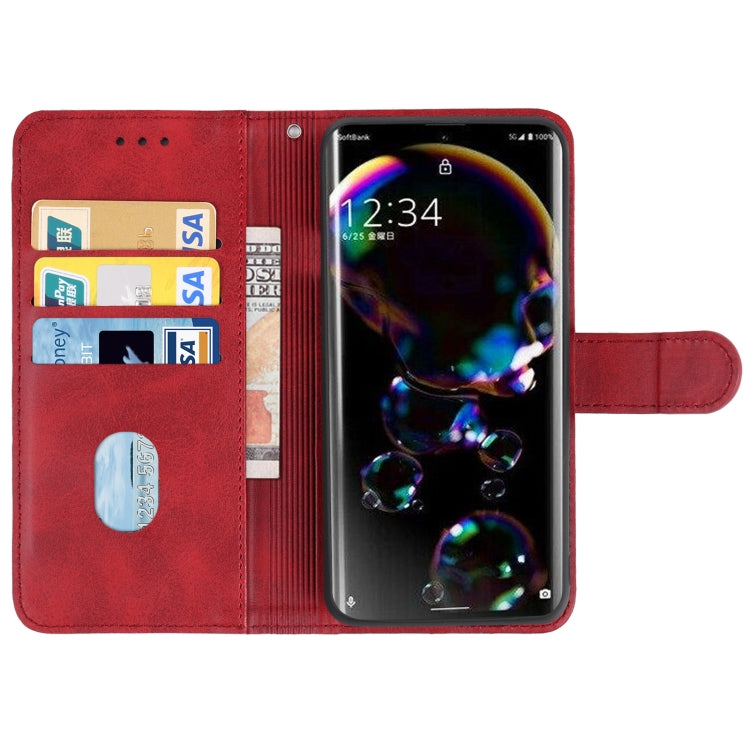 For Sharp Aquos R7/P7 Leather Phone Case