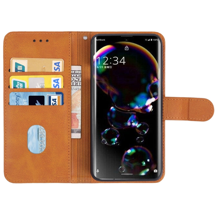 For Sharp Aquos R7/P7 Leather Phone Case