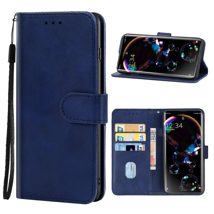 For Sharp Aquos R7/P7 Leather Phone Case