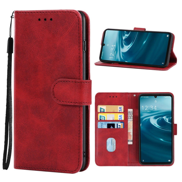 For Sharp Simple Sumaho 6/A201SH Leather Phone Case