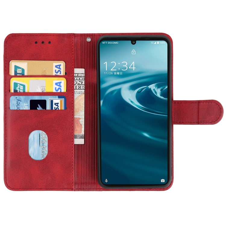 For Sharp Simple Sumaho 6/A201SH Leather Phone Case