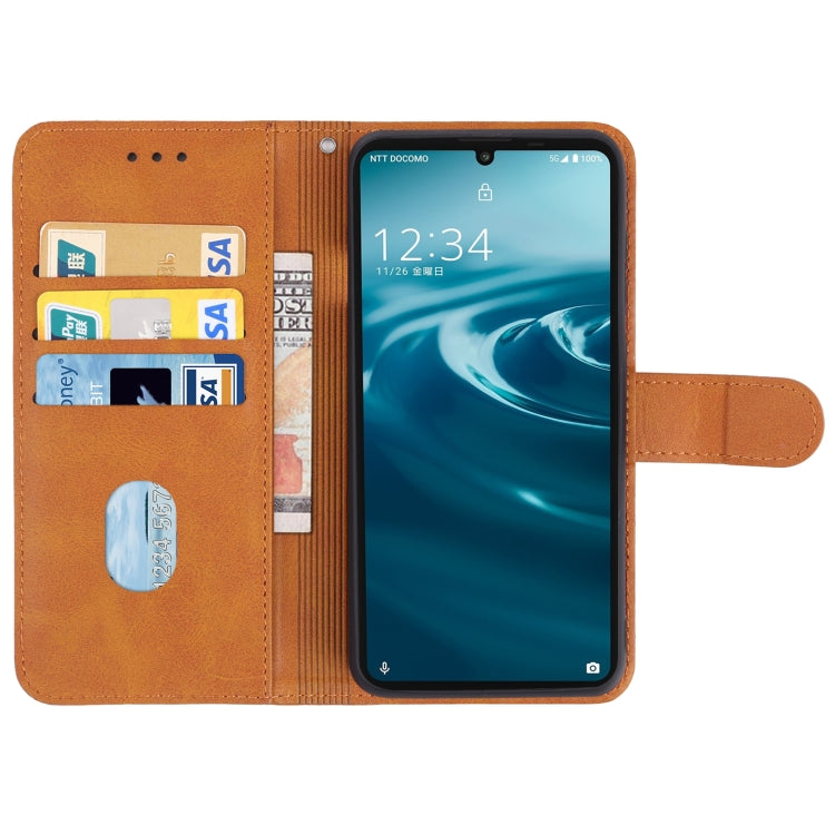 For Sharp Simple Sumaho 6/A201SH Leather Phone Case
