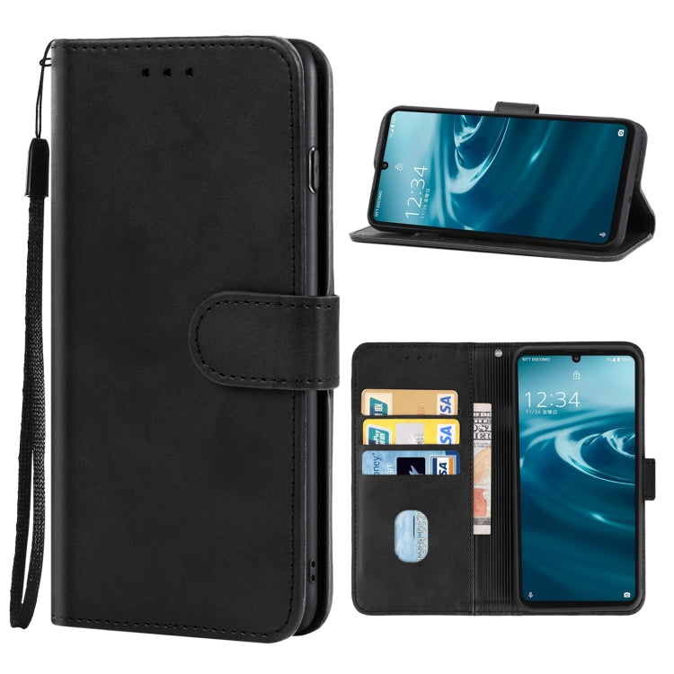 For Sharp Simple Sumaho 6/A201SH Leather Phone Case