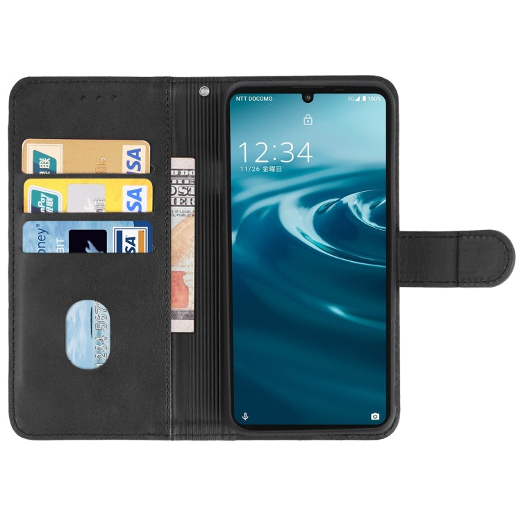 For Sharp Simple Sumaho 6/A201SH Leather Phone Case