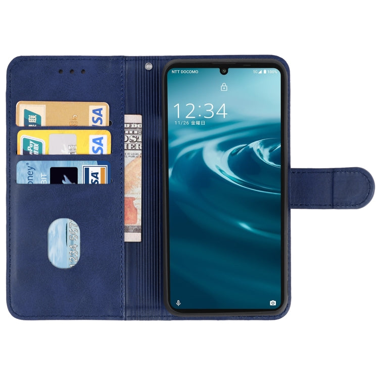 For Sharp Simple Sumaho 6/A201SH Leather Phone Case