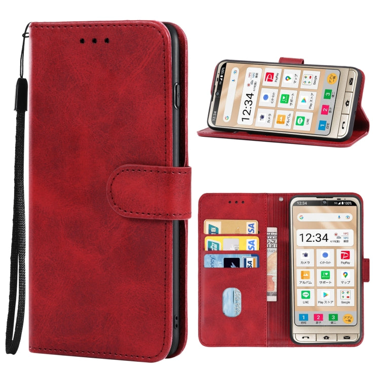 For Sharp Aquos Sense 6/SHG05/SH-54B/Sense 6S/SHG07 Leather Phone Case