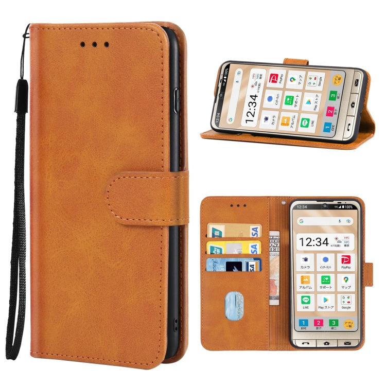 For Sharp Aquos Sense 6/SHG05/SH-54B/Sense 6S/SHG07 Leather Phone Case