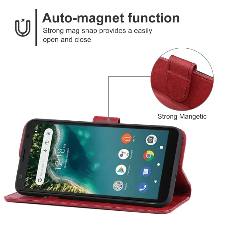 For ZTE AVID 589 / Z5158 Leather Phone Case