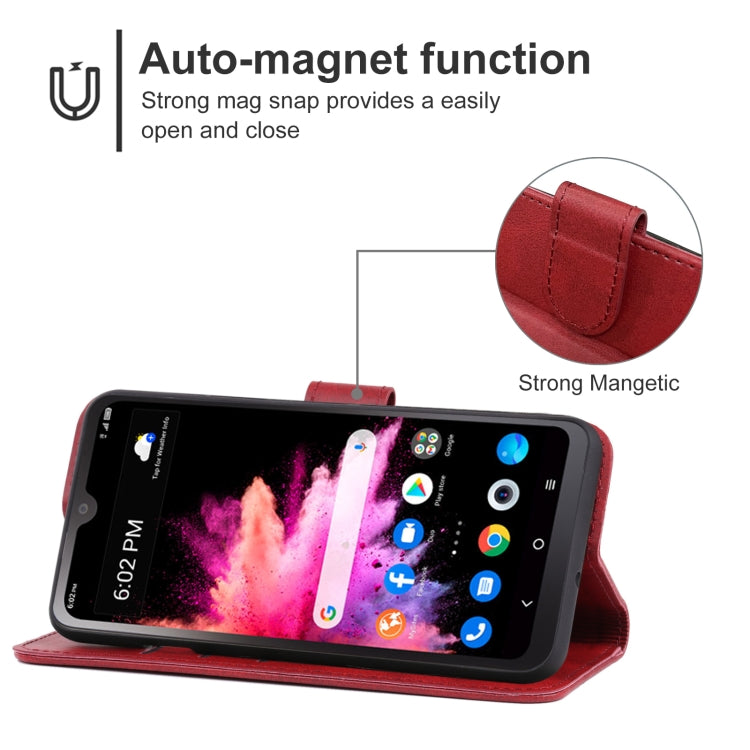 For TCL 30z T602DL Leather Phone Case