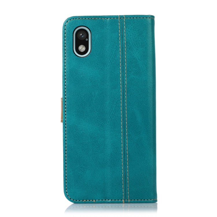 For Sony Xperia Ace III Stitching Thread Calf Texture Leather Phone Case