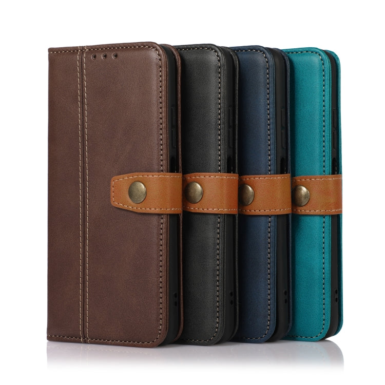 For Sony Xperia Ace III Stitching Thread Calf Texture Leather Phone Case