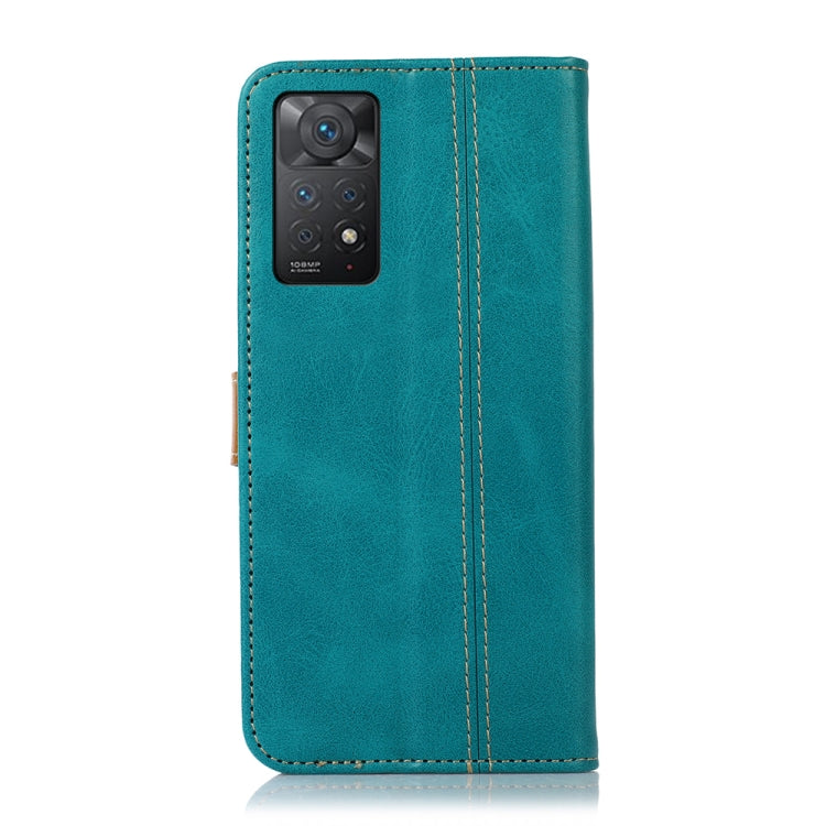 For Xiaomi Redmi Note 11 Pro 4G / 5G Global Stitching Thread Calf Texture Leather Phone Case