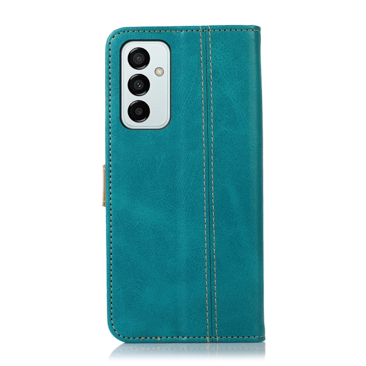 For Samsung Galaxy M23 5G / F23 5G Stitching Thread Calf Texture Leather Phone Case