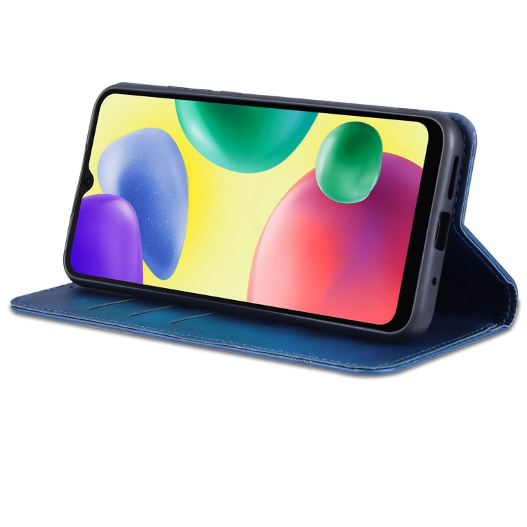 For Xiaomi Redmi 10C / 10 India AZNS Magnetic Calf Texture Flip Leather Phone Case