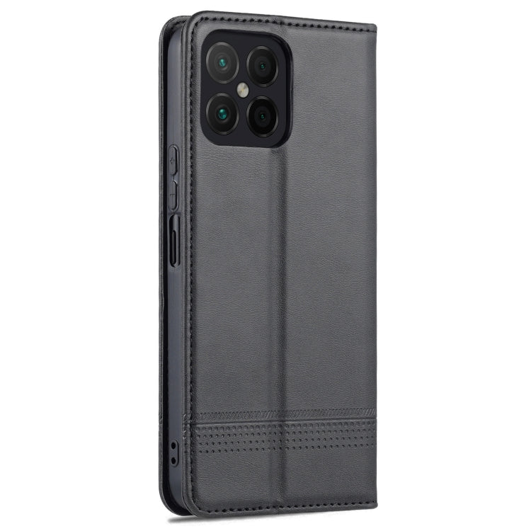For Honor X8 / X30i AZNS Magnetic Calf Texture Flip Leather Phone Case