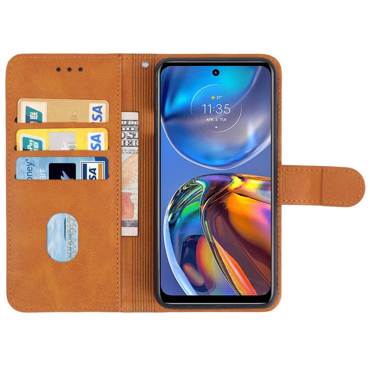 For Motorola Moto E32 Leather Phone Case
