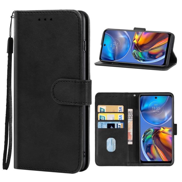 For Motorola Moto E32 Leather Phone Case