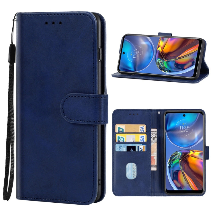 For Motorola Moto E32 Leather Phone Case