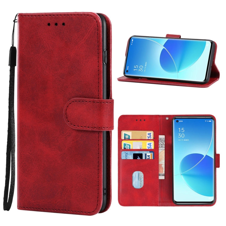 For OPPO Reno6 Pro 5G Snapdragon Leather Phone Case