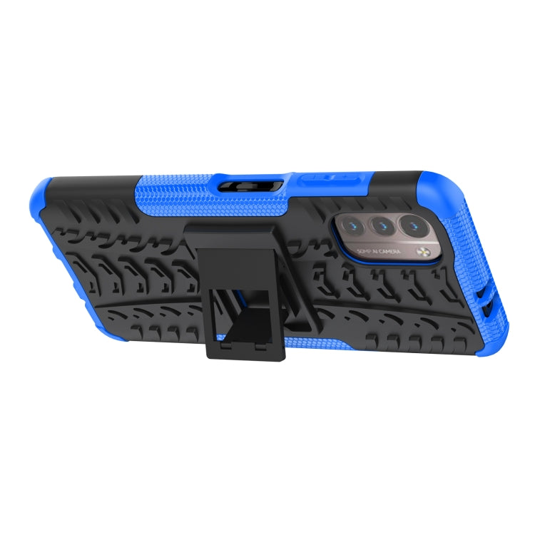 For Nokia G21 4G Tire Texture TPU + PC Phone Case with Holder