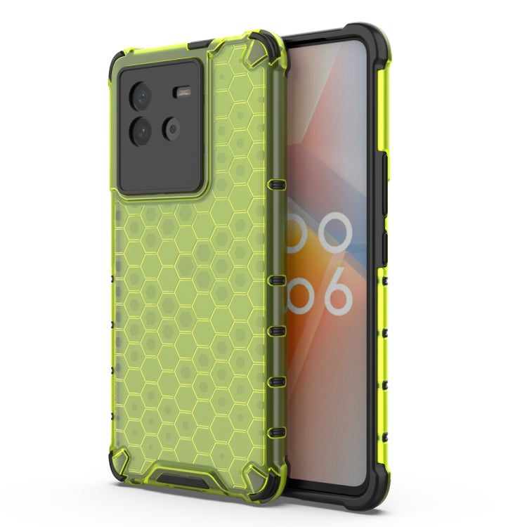 For vivo iQOO Neo6 5G China Shockproof Honeycomb PC + TPU Protective Case